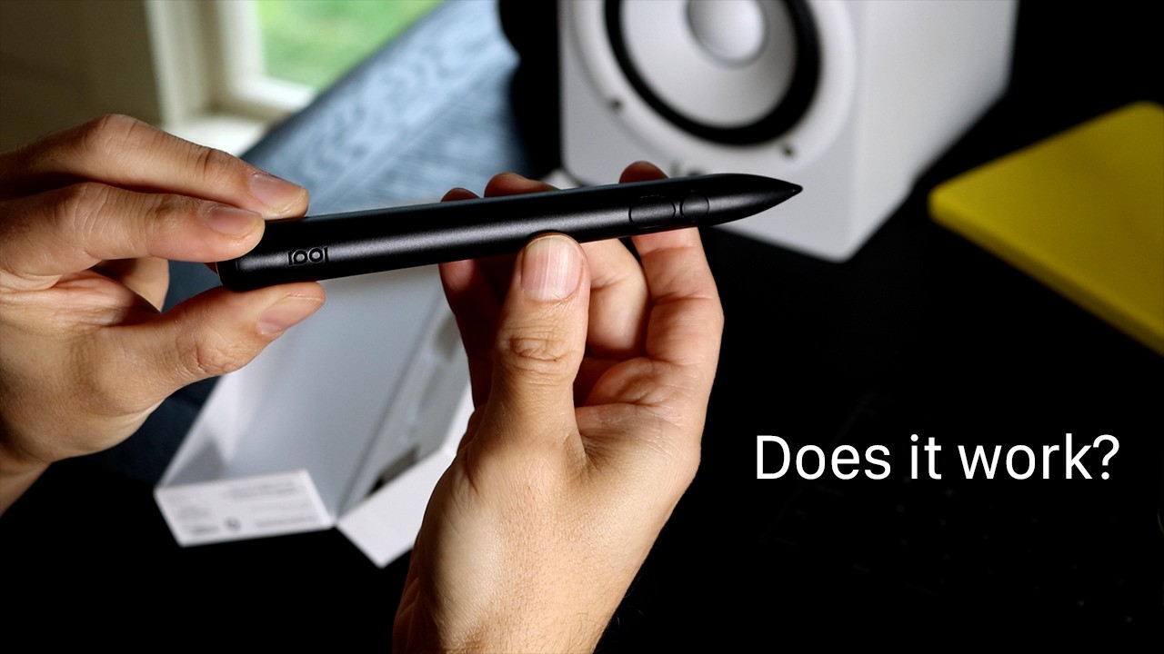 Logitech Muse for Apple Vision Pro - YouTube