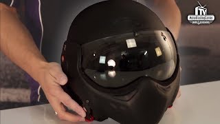 フルフェイス システムヘルメット 「BOXER V8」 マットブラック ROOF