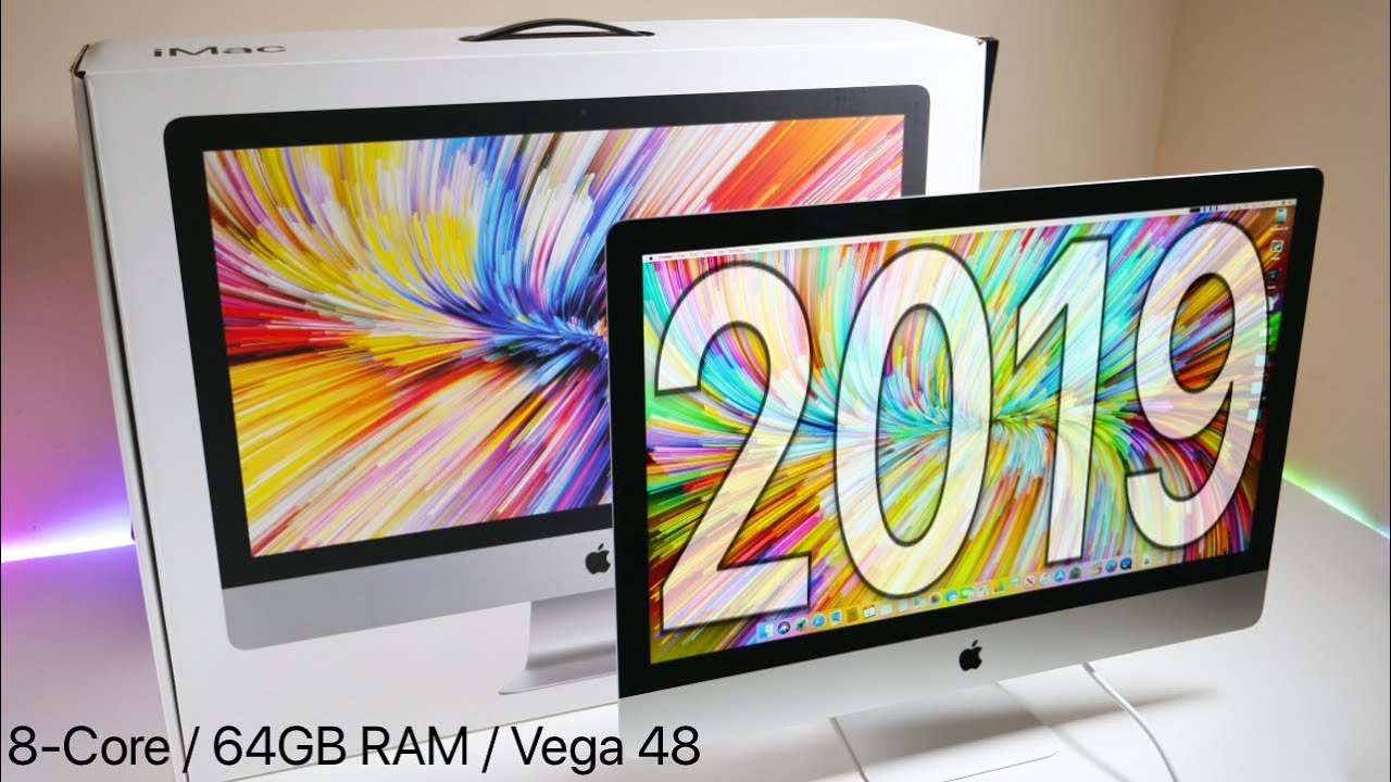 2019 iMac Core i9 Vega 48 - Unboxing, Setup, Benchmark and Review