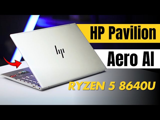HP Pavilion Aero AI Laptop - AMD Ryzen 5 8640U 🔥 Best Laptop