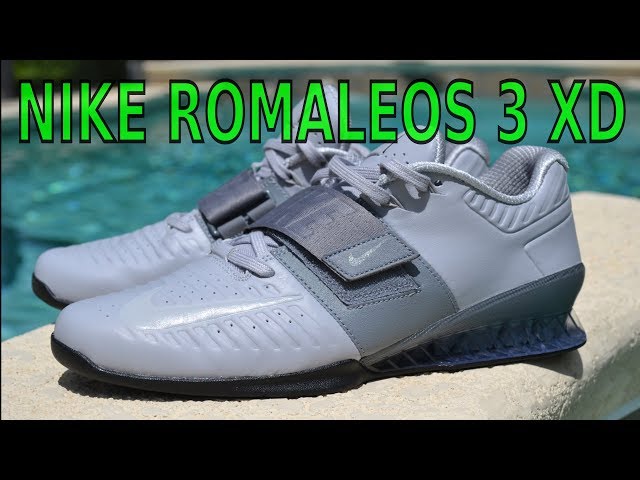 Nike Romaleos 3 XD Weightlifting Shoe Review - YouTube