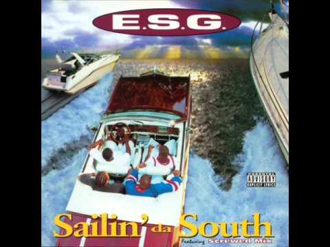 E.S.G. – Sailin' Da South – Vinyl (LP, Album), 1995 [r917141