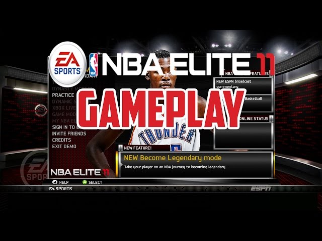 NBA Elite 11 Gameplay - Remember This?!!! - YouTube