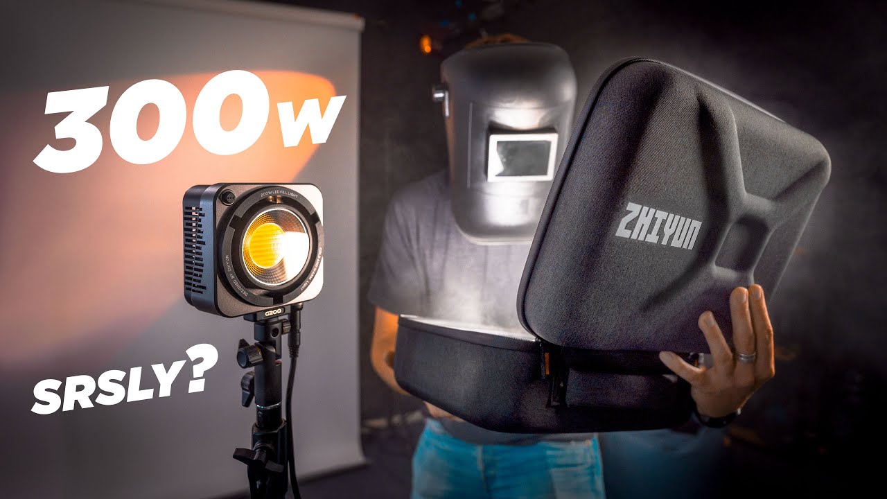 ZHIYUN Molus G200のレビュー｜灯体が軽く運搬用バッグもしっかりして