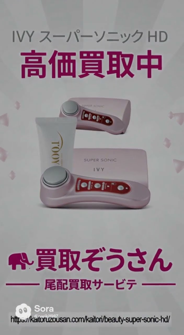 IVY アイビー化粧品 スーパーソニックHD 宅配買取｜美顔器・美容機器を