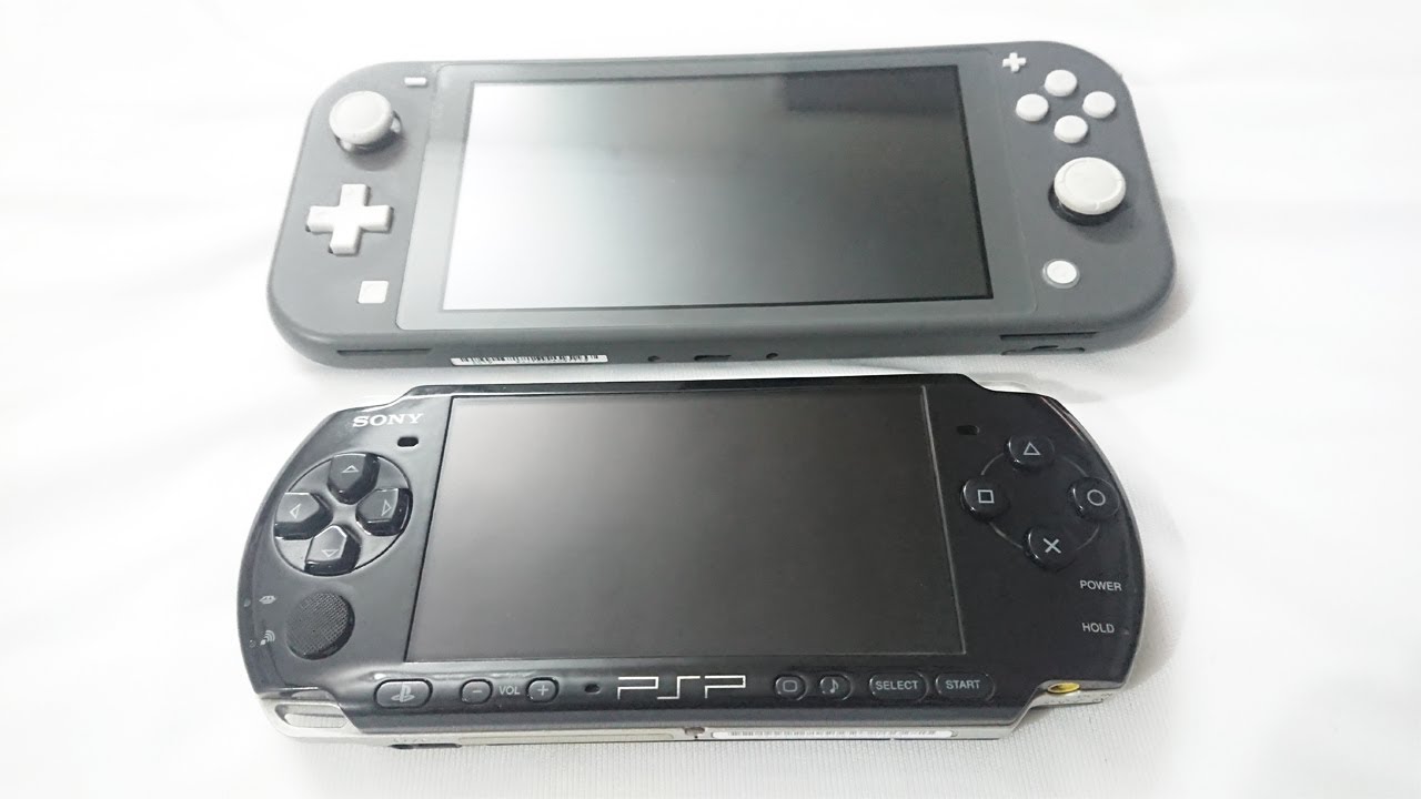 Sony PSP 3004 Vs Switch Lite Comparison - Two Awesome Handheld