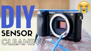 Sony A6000 Sensor Cleaning DIY - YouTube
