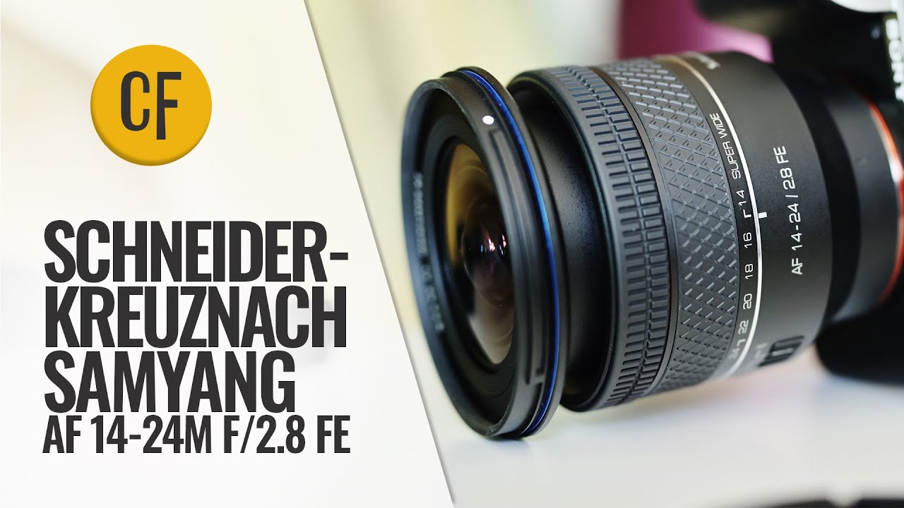 Schneider-Kreuznach LK Samyang AF 14-24mm f/2.8 lens review - YouTube