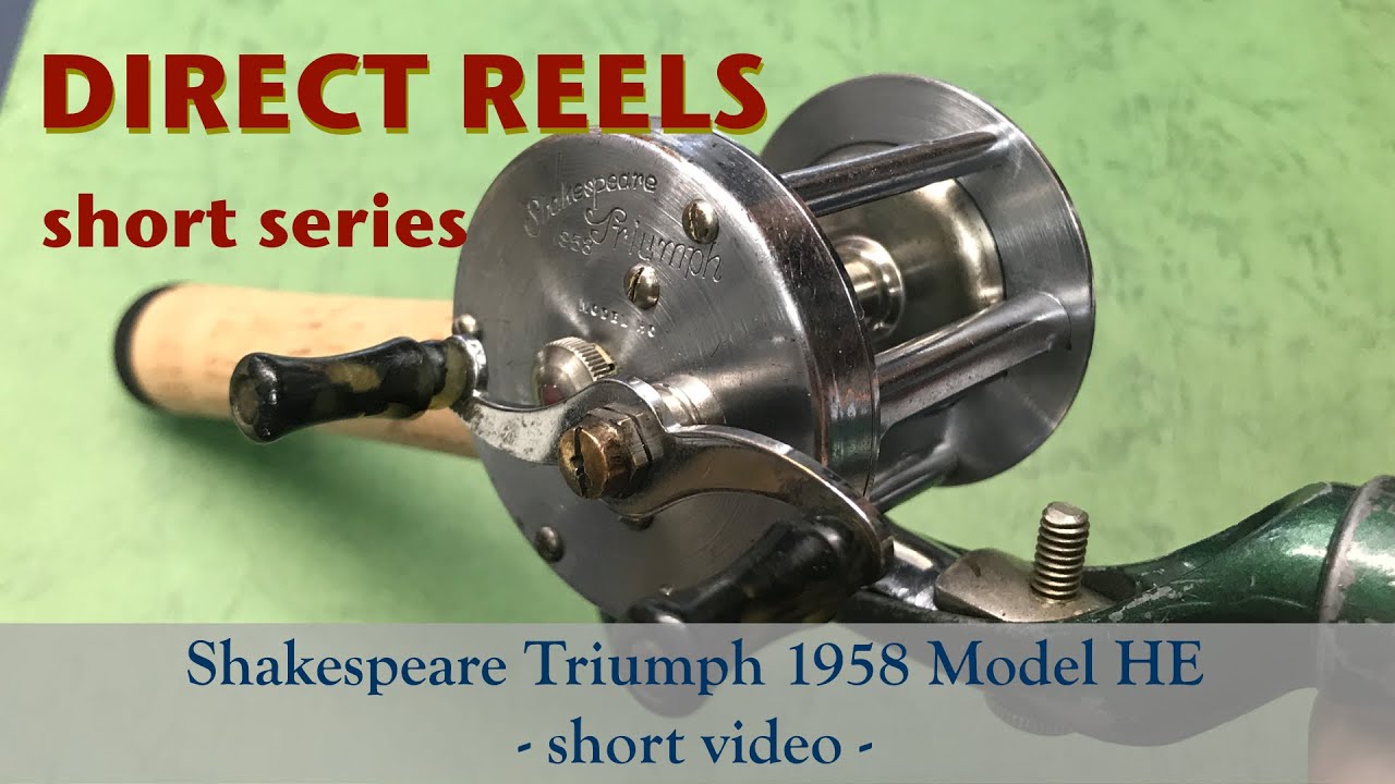 ダイレクトリール・ショート動画】Shakespeare Triumph 1958 Model HE
