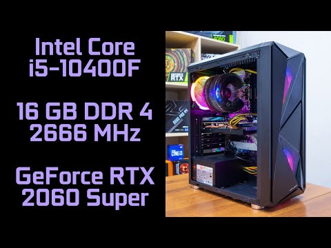 Intel Core i5 10400F and nVidia GeForce RTX 2060 Super / 2K Gaming