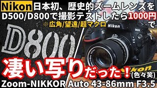 Junk Lens: Japan's first historic zoom lens produces amazing