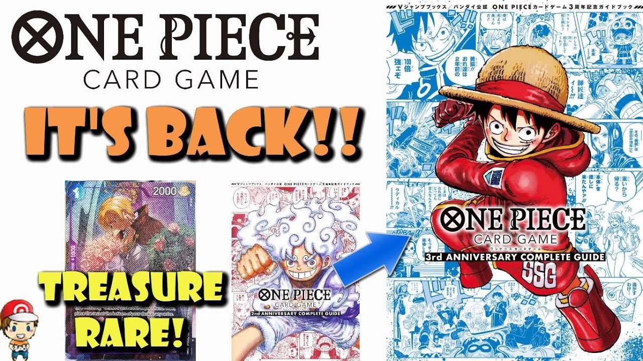 3rd Anniversary Guide Revealed! There WILL be Promos! OP-12