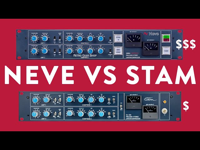 Neve 33609 J/D VS Stam 609 - Compressor Shootout - YouTube