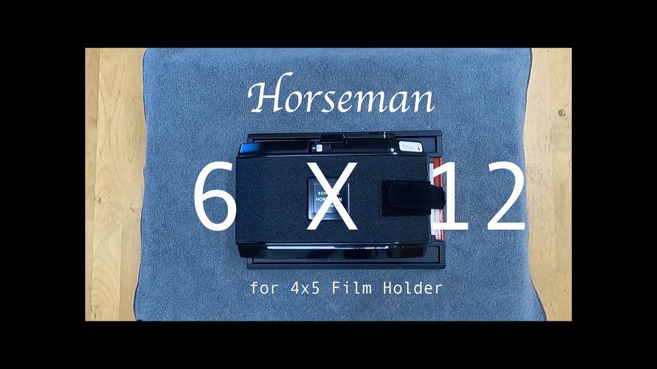 Large Format：Horseman 6X12 Filmholder - YouTube