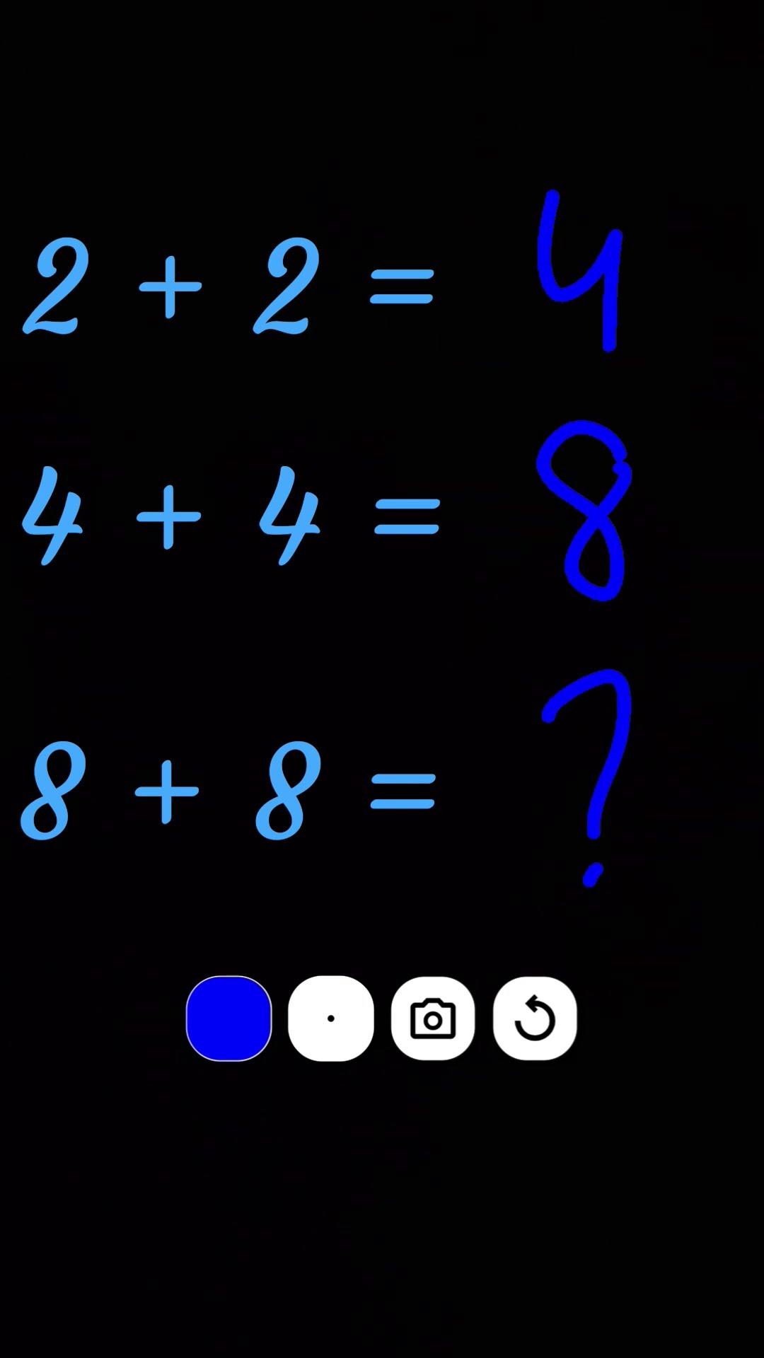 I don't know 8+8=? - YouTube