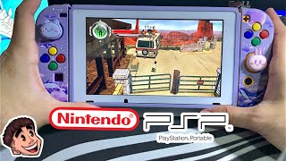 Transformei meu NINTENDO SWITCH em um PSP - YouTube