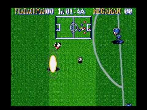 SNES Mega Man Soccer (Rockman Soccer) - YouTube