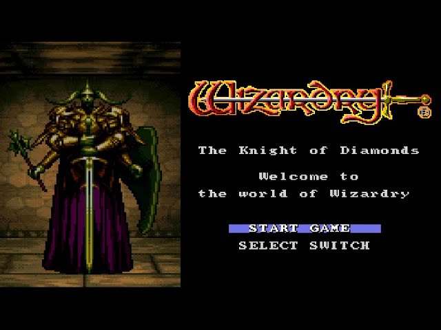 SFC版『ウィザードリィ3 ダイヤモンドの騎士』クリア-1351本目