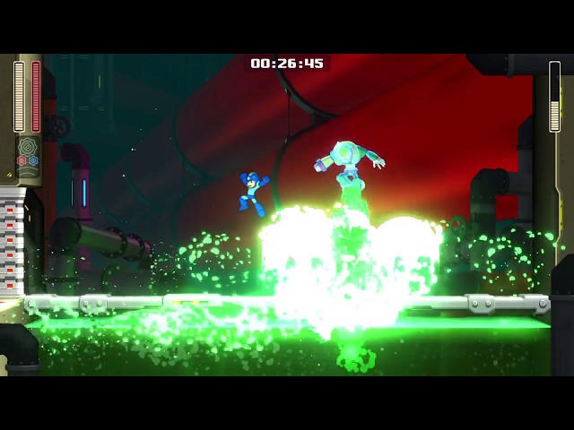 Mega Man 11 | Acid Man - Buster Only, No Damage, No items, No