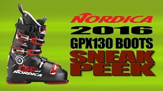 2016 Nordica GPX 130 All Mountain Ski Boot - YouTube