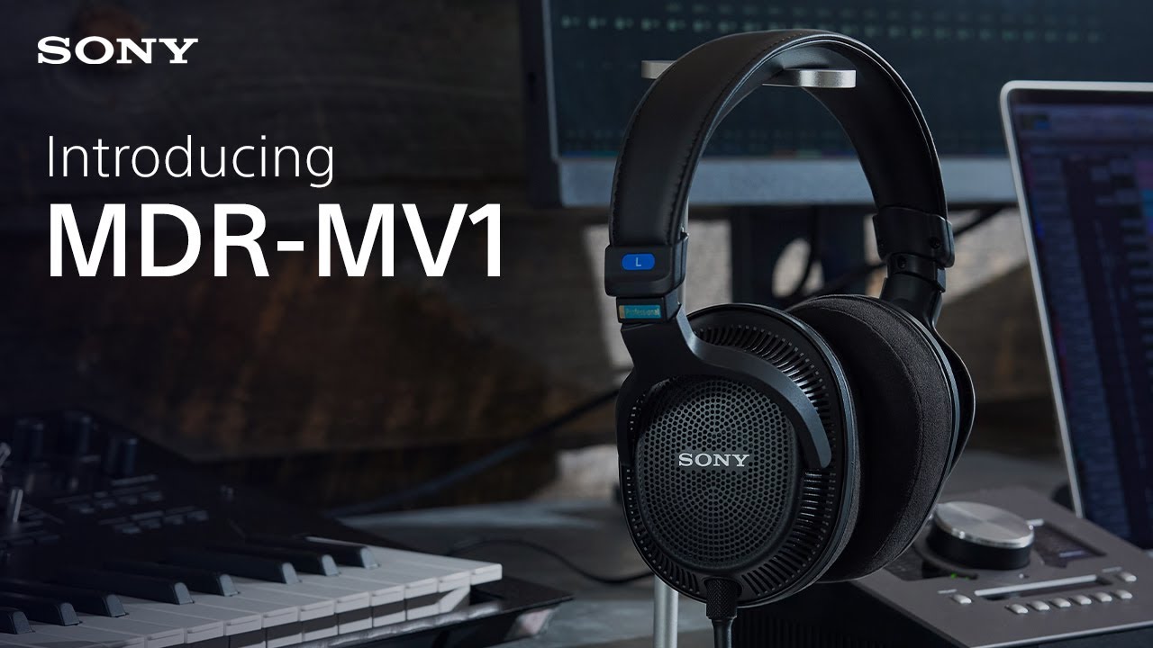 Introducing the Sony MDR-MV1 Open Back Studio Monitor Headphones