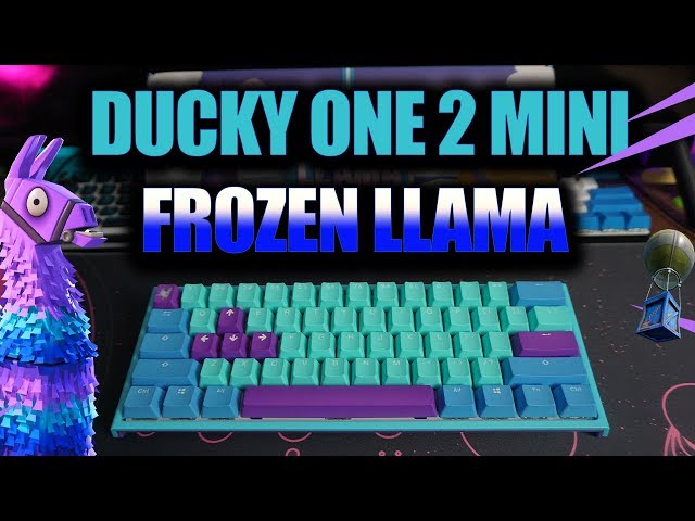 Ducky One 2 Mini - FROZEN LLAMA EDITION! - YouTube