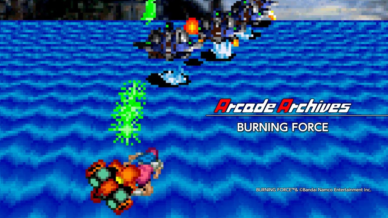 Arcade Archives BURNING FORCE - YouTube