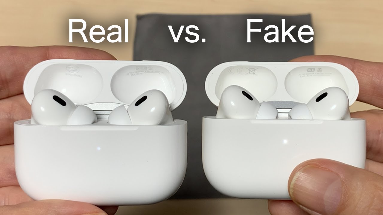AirPods Pro(第二世代)』本物と偽物の違い・見分け方！12個（21箇所