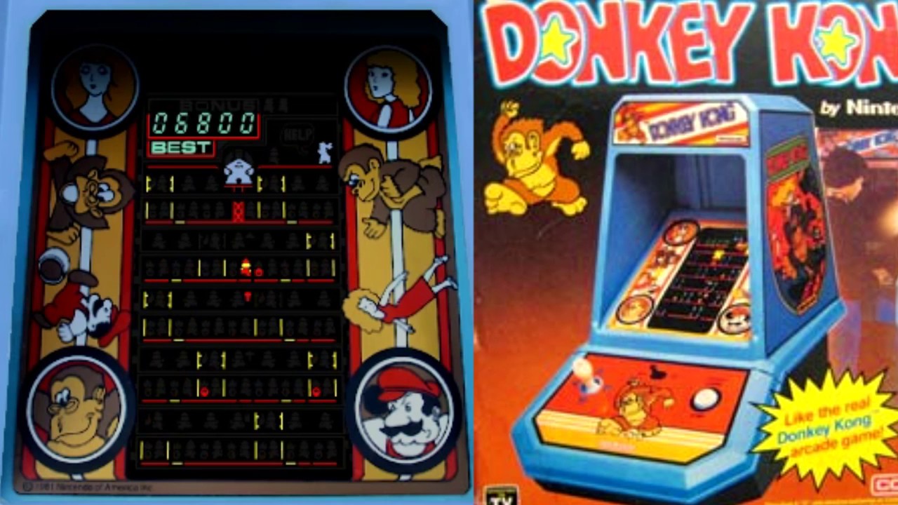 テーブルトップ「ドンキーコング」に挑戦 - YouTube