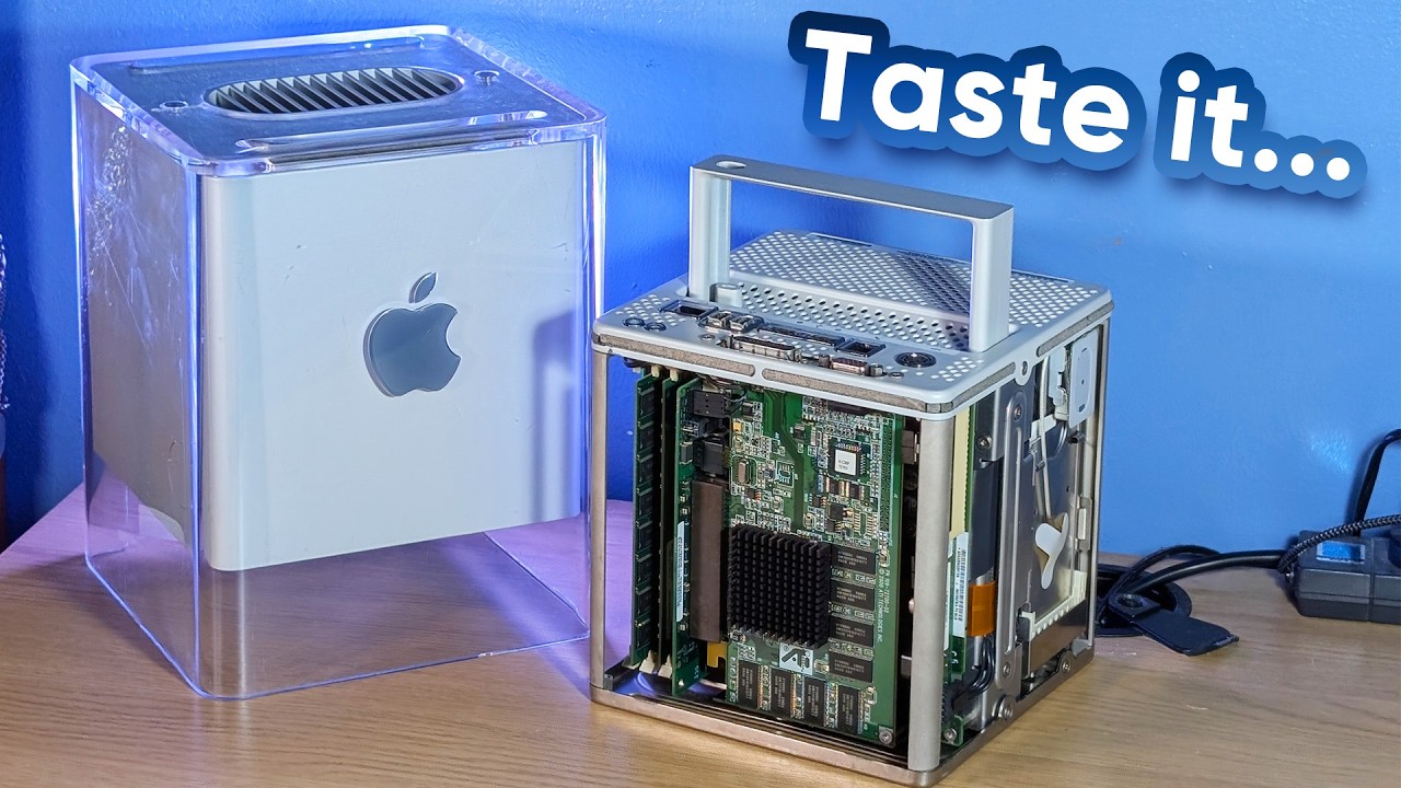 Apple's Beautiful Disaster! - Power Mac G4 Cube - YouTube