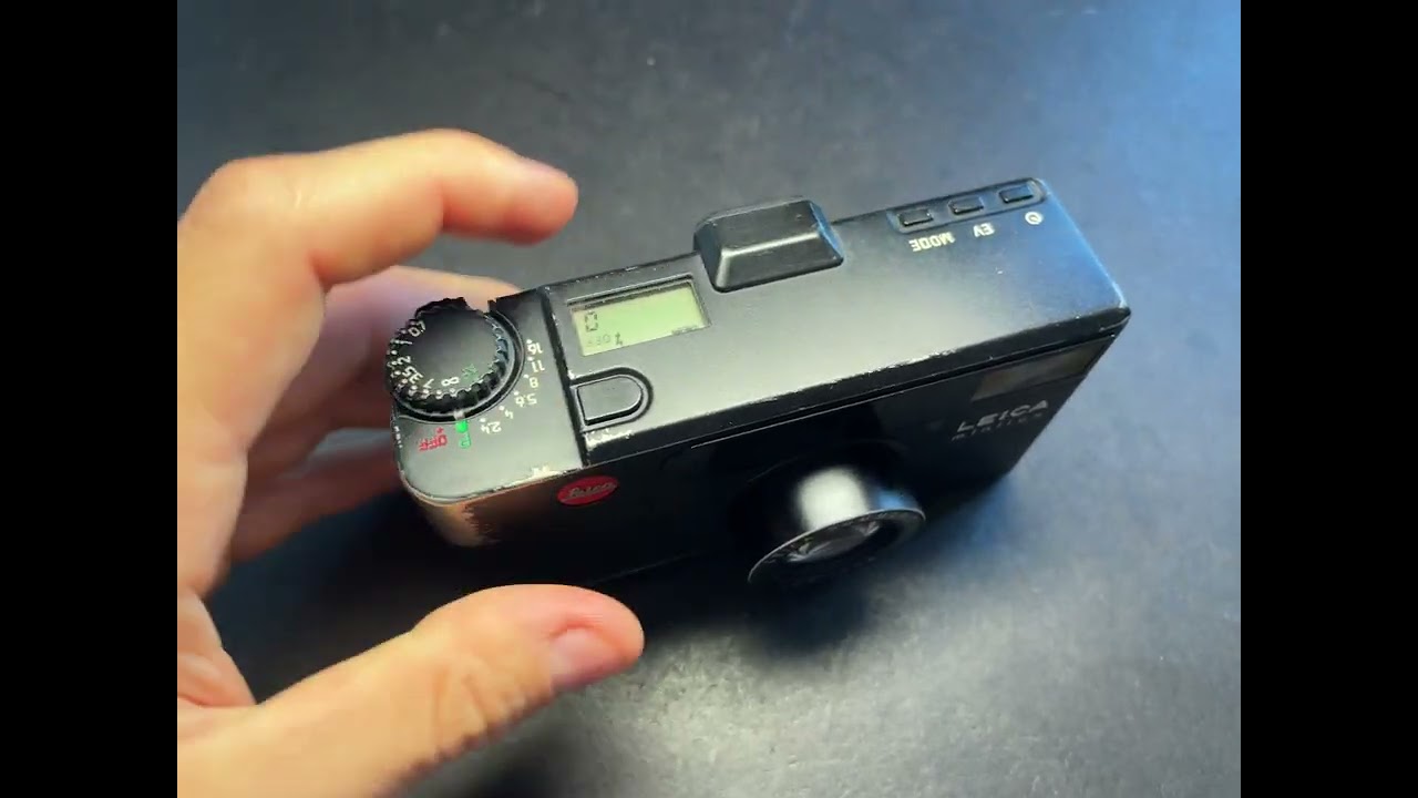 leica minilux after repair error e01 and e02 - YouTube