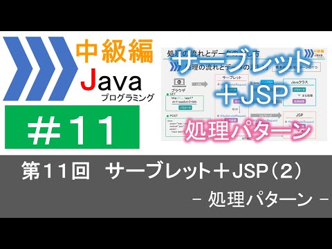 中級編Java(11)】サーブレット＋JSP(2)―処理パターン―｜Java
