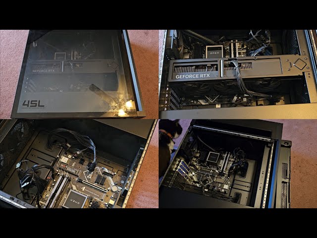 HP Omen 45L GT22-1084 Disassembly RAM SSD Hard Drive Upgrade GPU