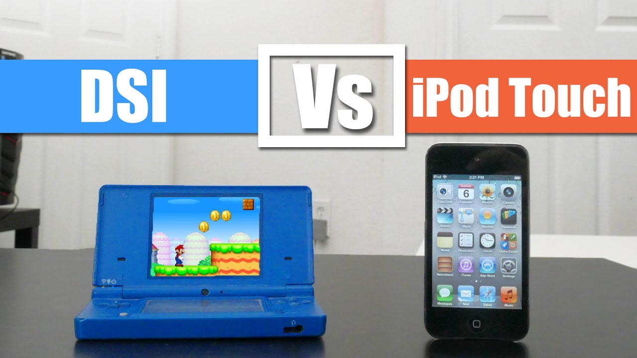 Nintendo DSI Vs Apple iPod Touch 4 - Review - YouTube