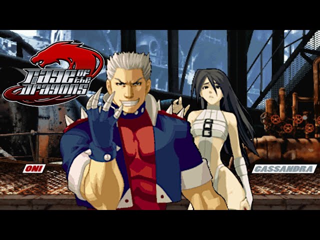 Rage of the Dragons - Cassandra / Oni (Neo Geo MVS) レイジ・オブ