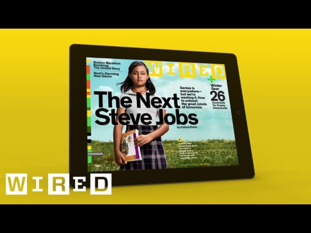 WIRED November 2013 Issue: The Next Steve Jobs - YouTube