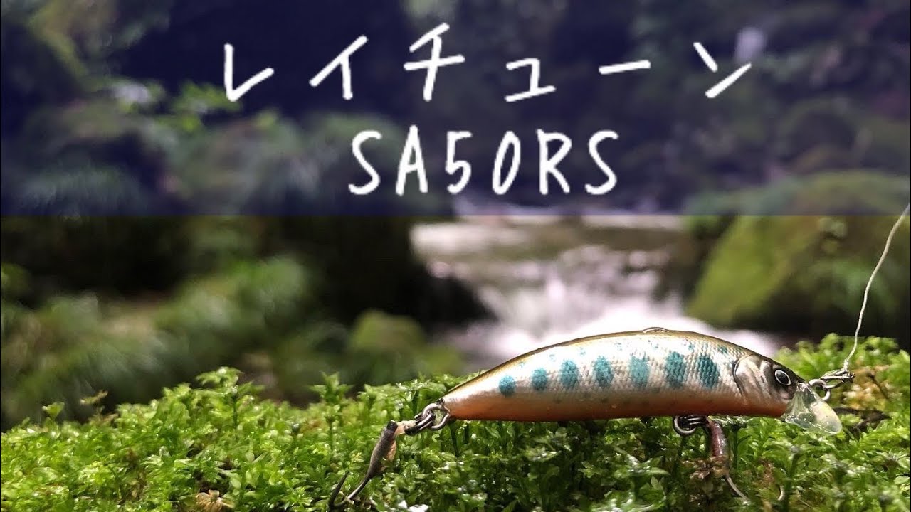 渓流ルアー】雨の渓、レイチューンと釣り上る - YouTube