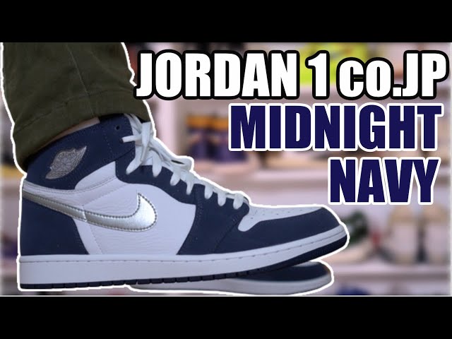 AIR JORDAN 1 Co.JP MIDNIGHT NAVY REVIEW & ON FEET + RESELL