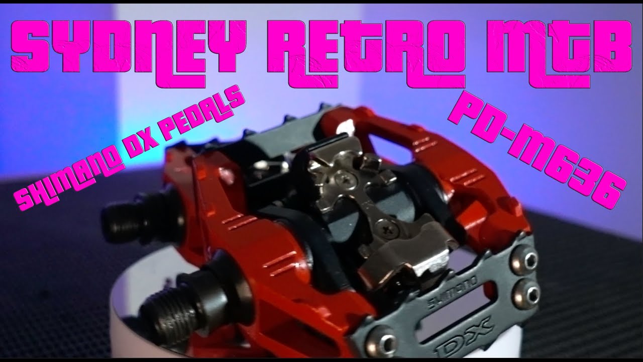 Shimano DX PD:M636 Pedals - YouTube
