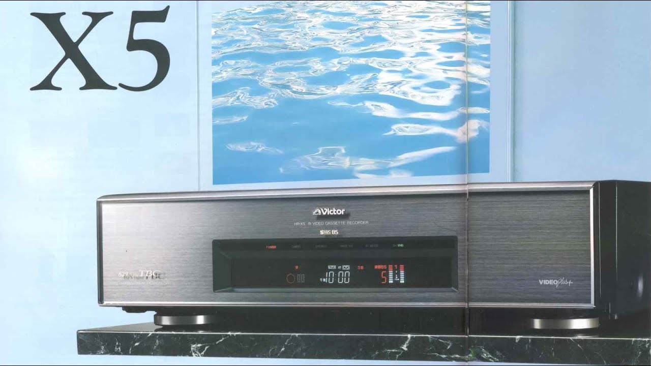 VICTOR HR-X5 PREMIUM VINTAGE S-VHS VCR - YouTube