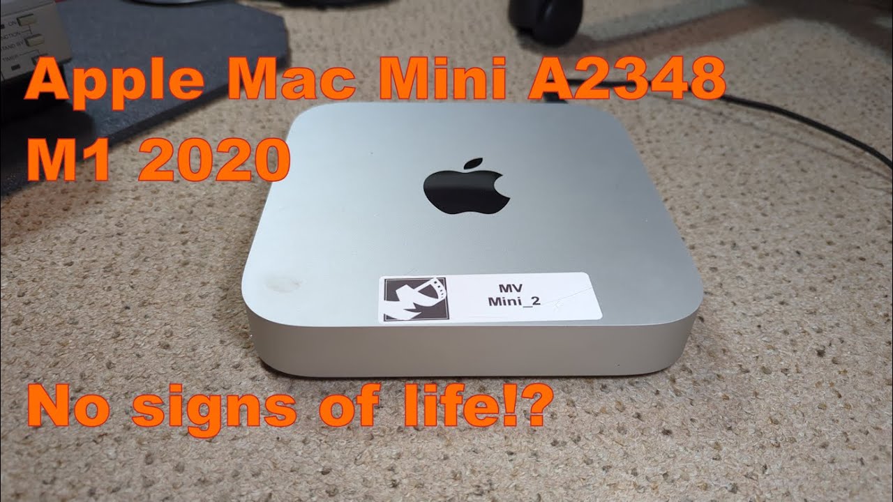 Apple Mac Mini A2348 M1 2020 - It got zapped! - YouTube