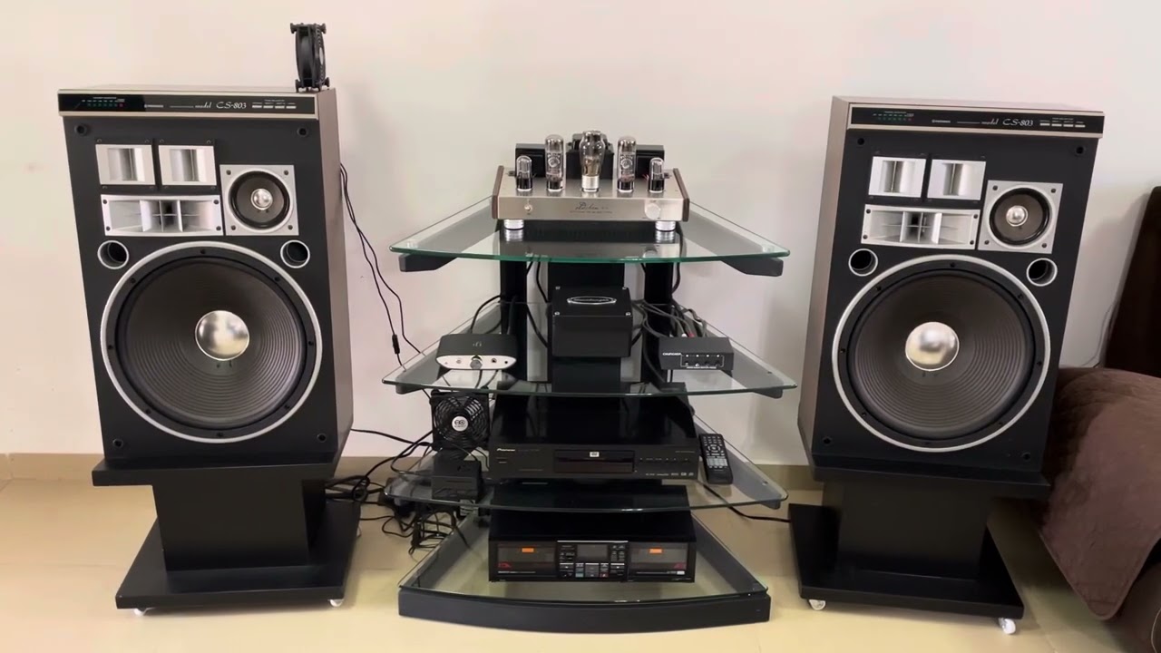 Pioneer CS-803 Loudspeaker manufactured in 1981 - YouTube