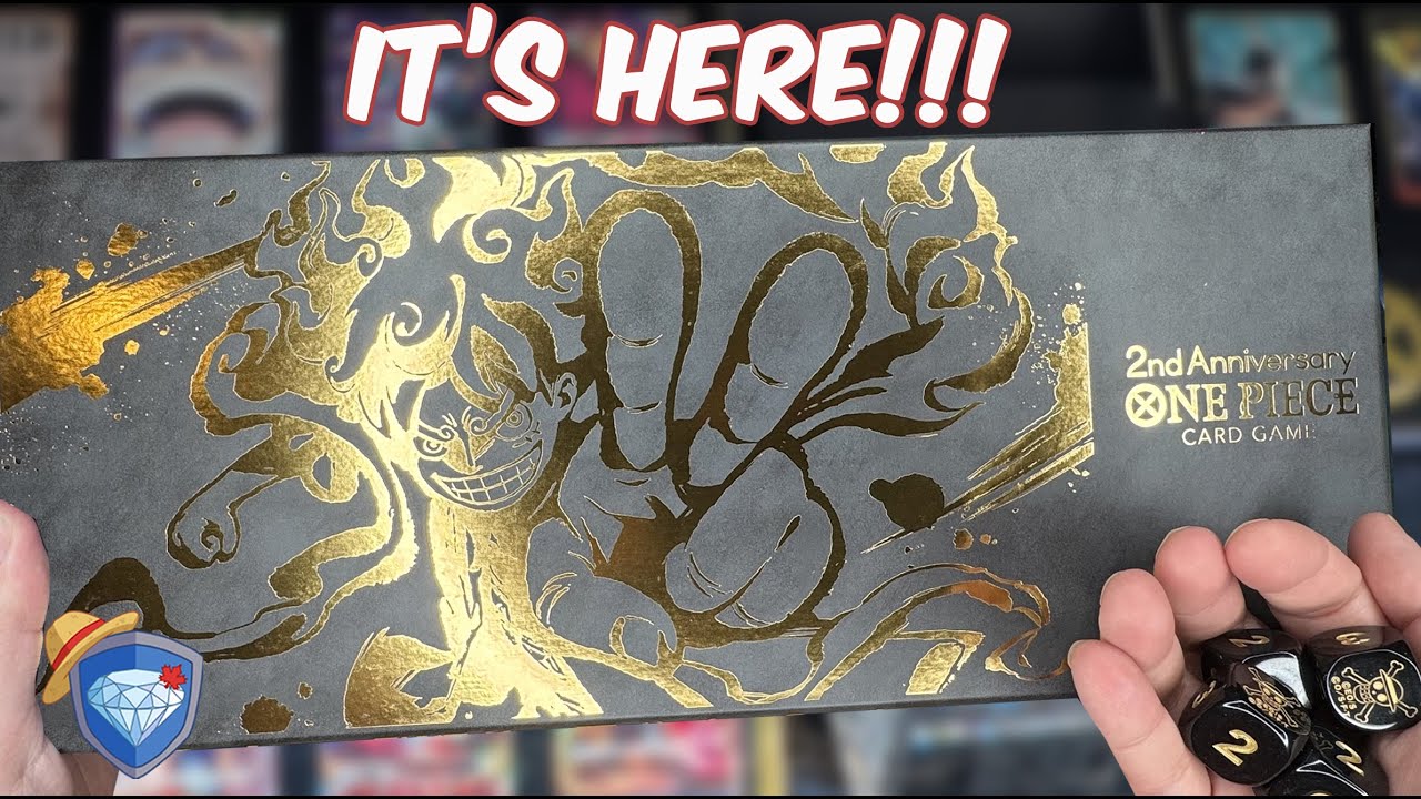 Japanese 2nd Anniversary Set OPENING!! | One Piece Card Game - YouTube