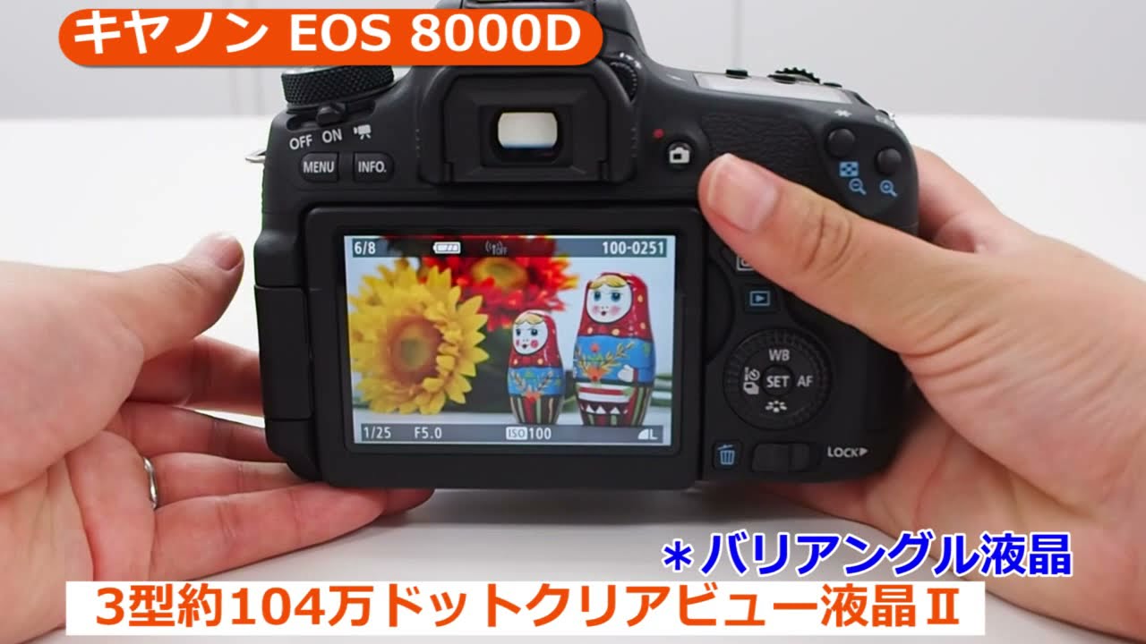 キヤノン EOS 8000D ボディ | デジタル一眼レフ