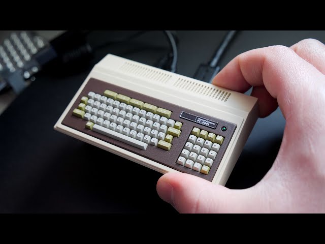 The Mini NEC PC-8001 Computer by HAL Laboratory - YouTube