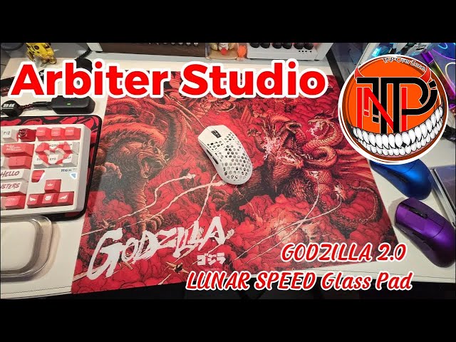 Review]Arbiter Studio-GODZILLA 2.0 - LUNAR [SPEED Glass Pad