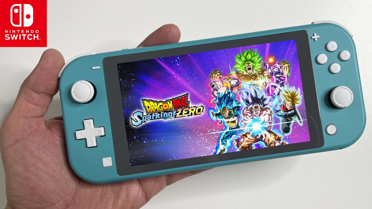 Dragon Ball: Sparking! ZERO on Nintendo Switch LITE Gameplay - YouTube