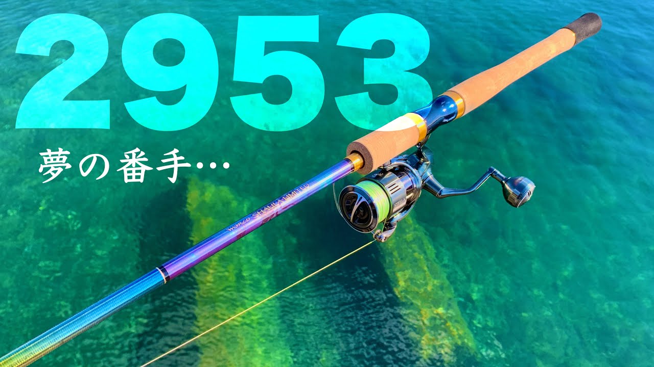 Thank you Shimano! The dream club. World Shaula LTD2953R-3 [Test