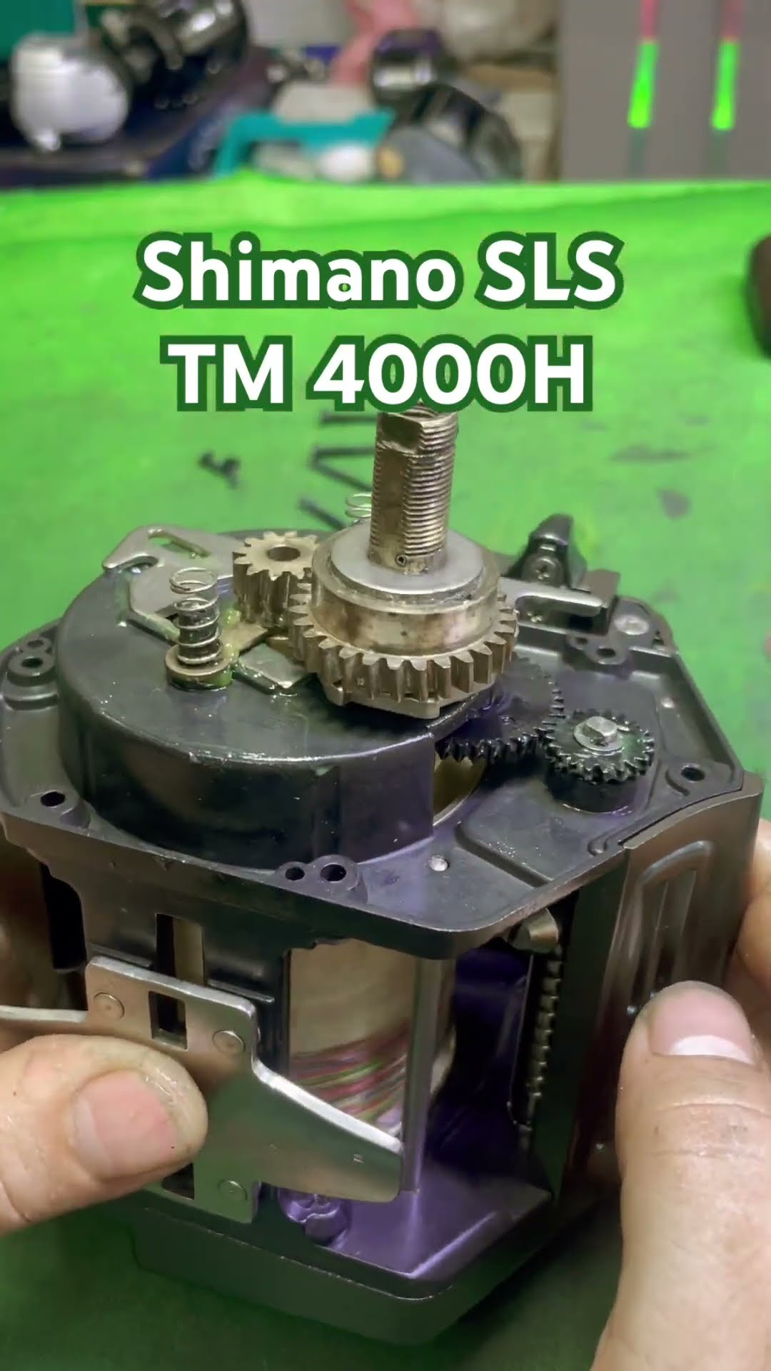 Shimano Digitana SLS 4000 H - YouTube