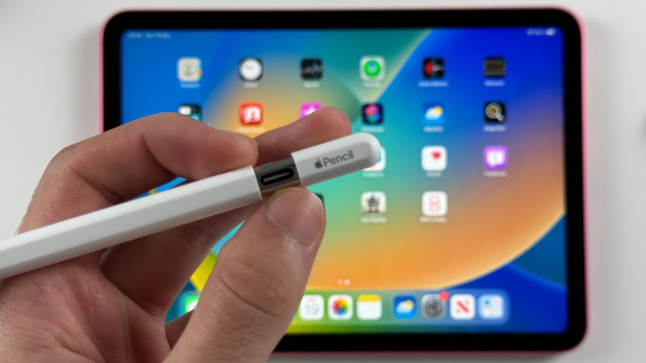 How To Connect Apple Pencil USB C to iPad 10th Generation! - YouTube